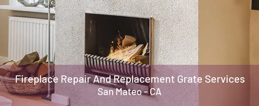 Fireplace Repair And Replacement Grate Services San Mateo - CA