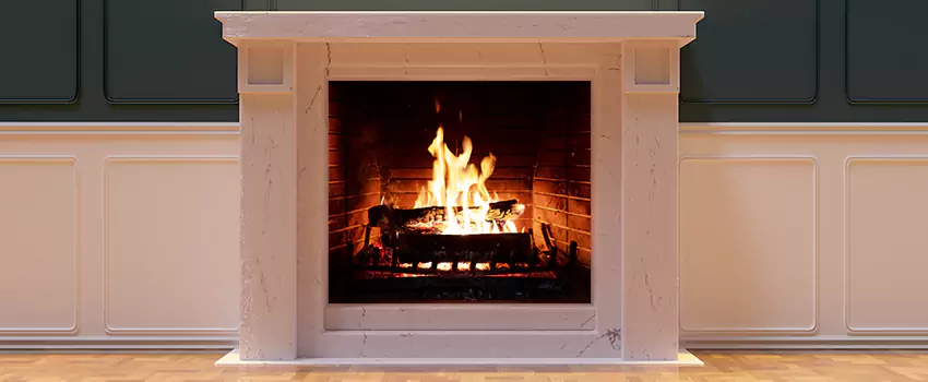 Decorative Electric Fireplace Installation in San Mateo, California