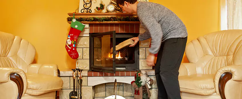 Gas to Wood-Burning Fireplace Conversion Services in San Mateo, California