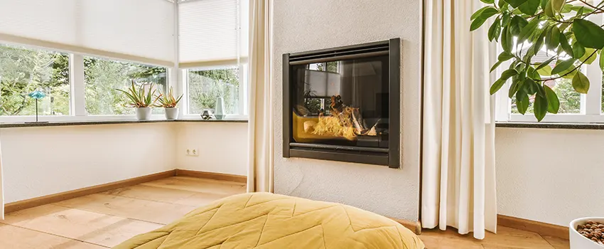 Residential Fireplace Ceramic Glass Installation in San Mateo, CA