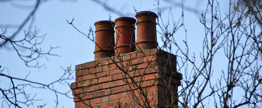 Chimney Crown Installation For Brick Chimney in San Mateo, California