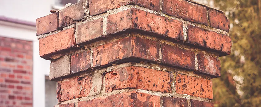 Cracked Chimney Bricks Repair Cost in San Mateo, California